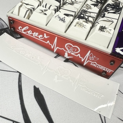 77gaming暮蝶Made68系列侧板贴纸Made68ultramade68pro装饰贴纸