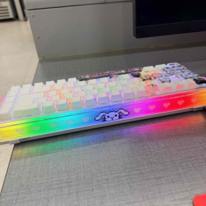 客制化DIY小蜜蜂made68 V2键盘灯罩贴纸装饰配件键盘贴纸装饰配件