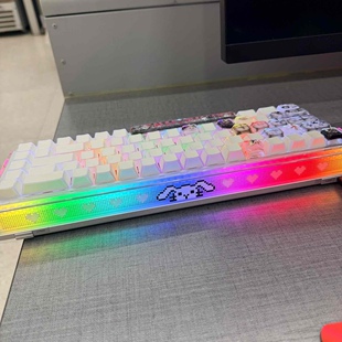 客制化DIY小蜜蜂made68 V2键盘灯罩贴纸装饰配件键盘贴纸装饰配件