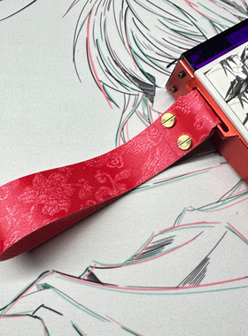 77gaming国潮客制化美加狮飘带wooting键盘飘带挂件粘扣通用键盘