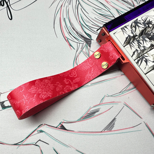 77gaming国潮客制化美加狮飘带wooting键盘飘带挂件粘扣通用键盘