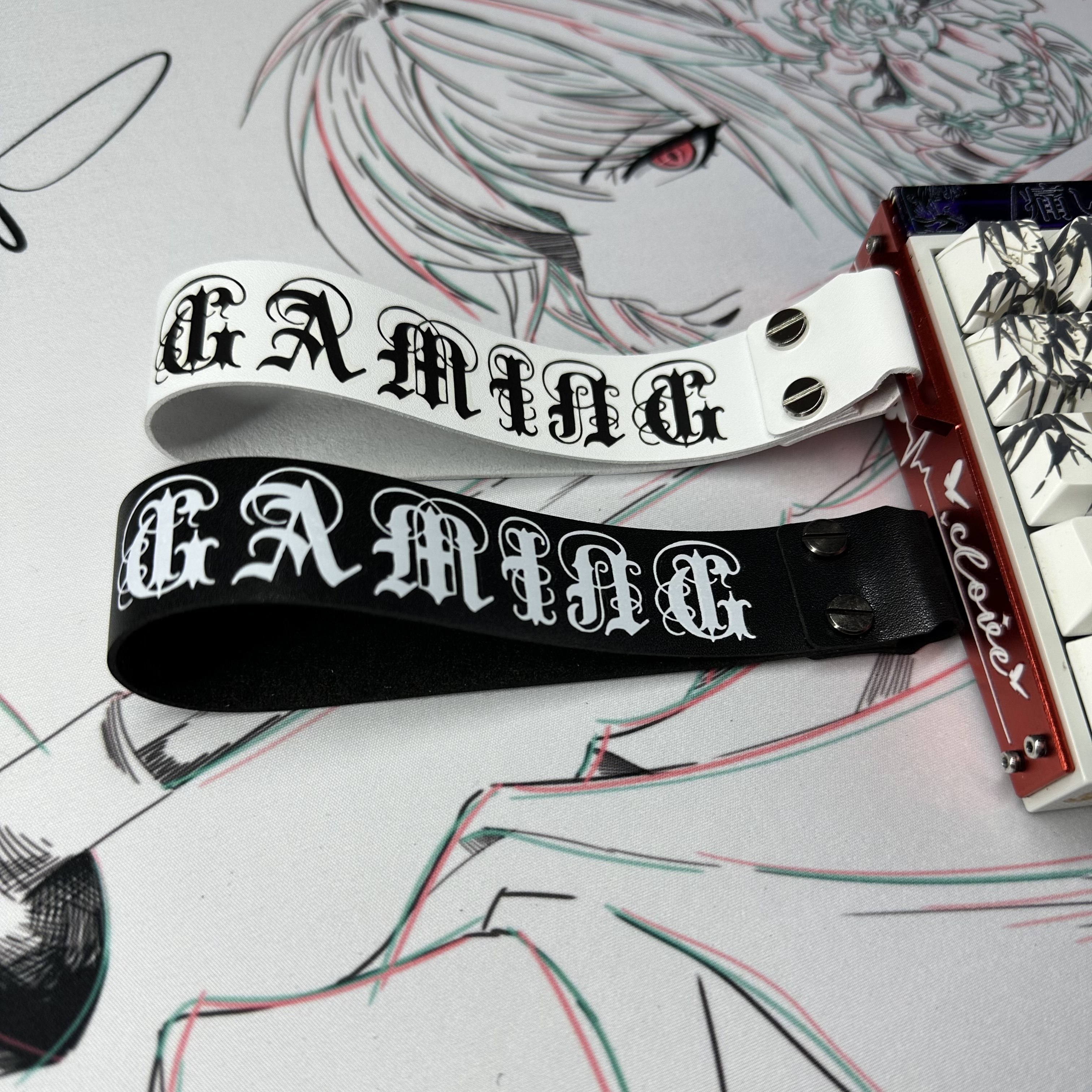 Gaming美加狮fire68键盘飘带wooting客制化定制mu68装饰带ATK68图片