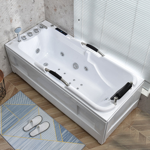 成人家用浴缸豪华冲浪按摩恒温加热浴缸 独立式 亚克力浴缸欧式