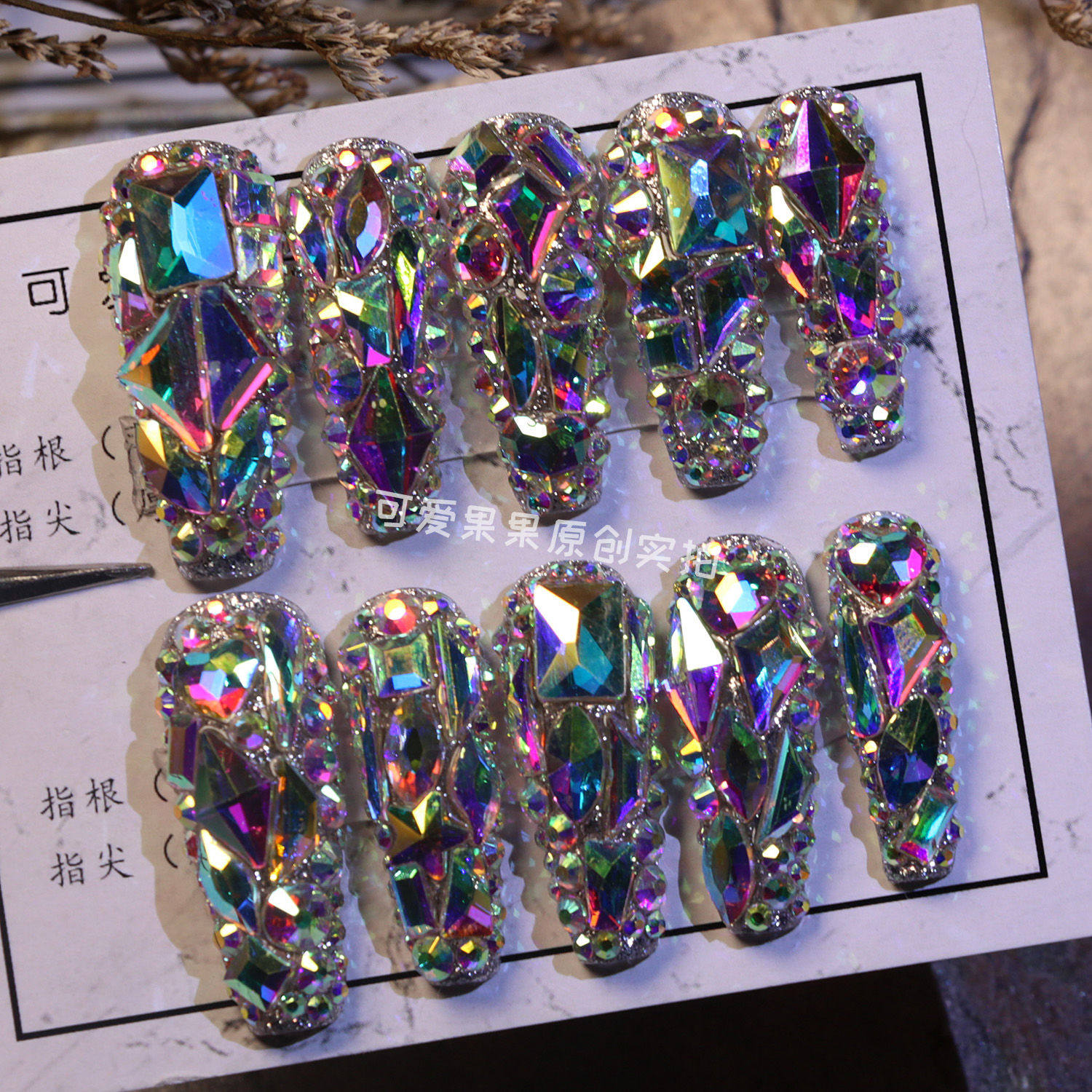 美甲贴片成品穿戴式网红爆款显白穿戴甲/甲片