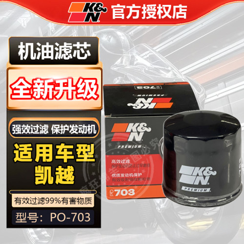 KN摩托车机油滤清器滤芯