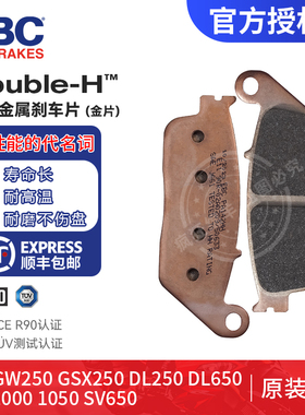 EBC烧结刹车皮 GW250 GSX250 DL250 DL650 900 1000 1050 SV650