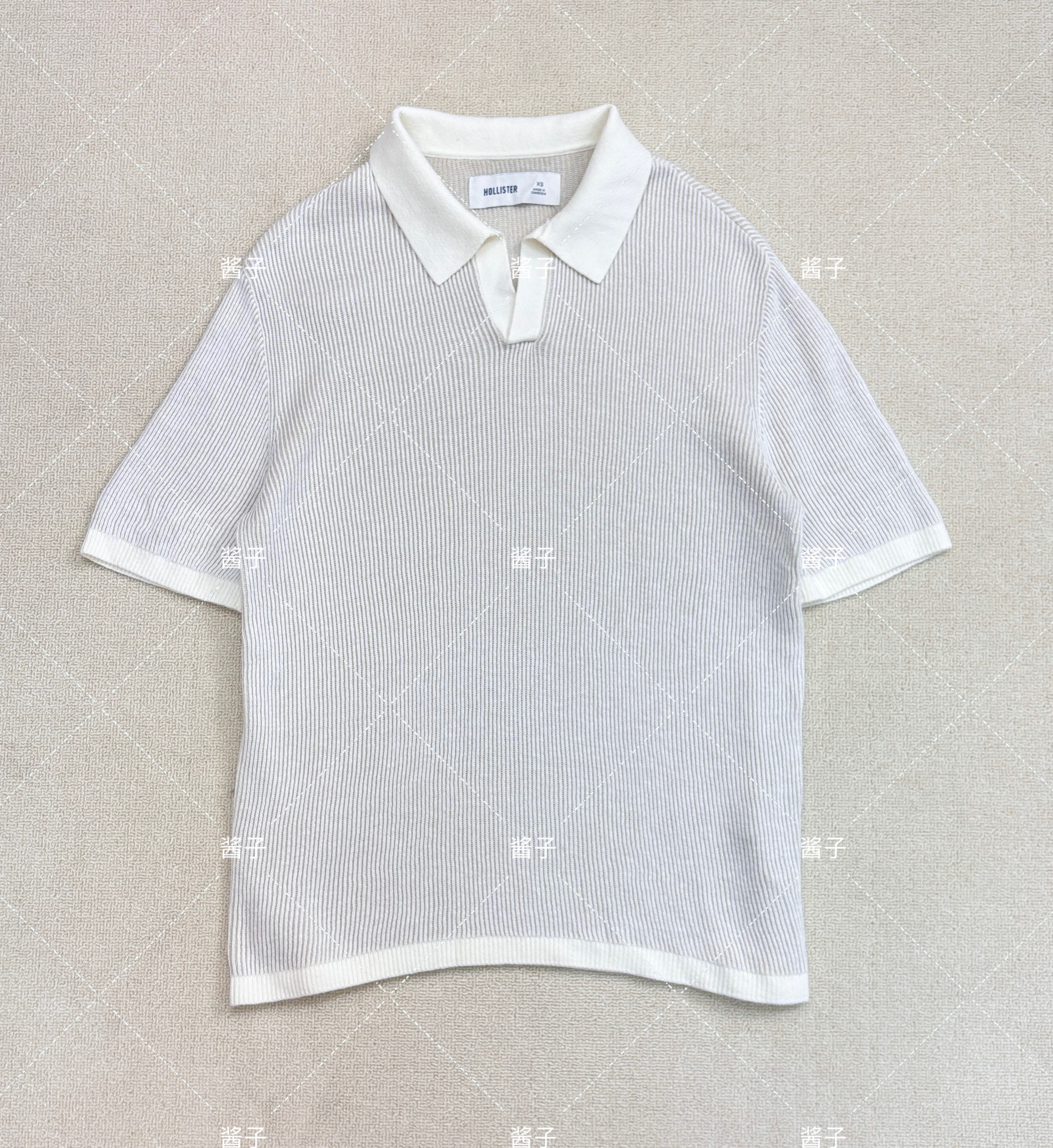 外单～美式复古风～小海鸥男士老钱 POLO～男女同款