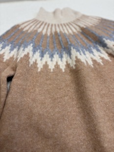 费尔岛半高领毛衣 系列经典 外单～美单 J.C