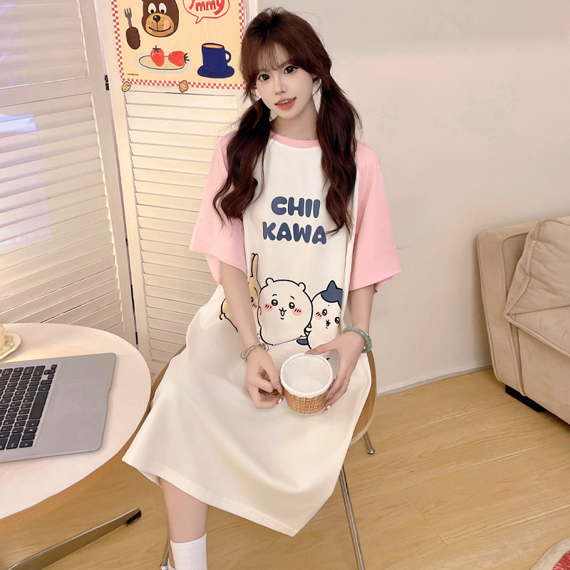 女童睡裙家居服甜美可爱纯棉