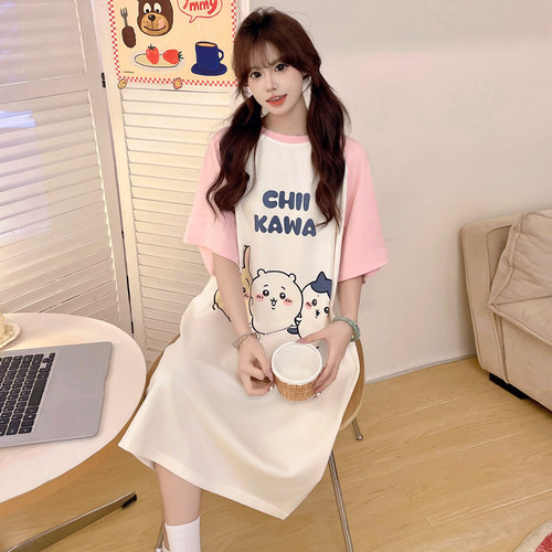 女童睡裙家居服甜美可爱纯棉