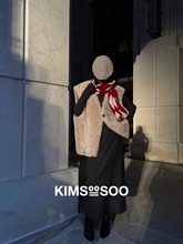 皮毛一体马甲独家定制原创设计品牌秋冬保暖 KlMSOOSOO不支持退换