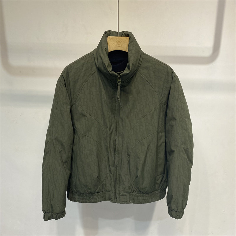 复古立领短款羽绒服2025新款男满印加厚保暖潮流外套帅气修身好看