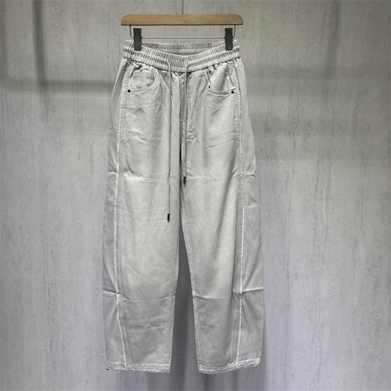 专柜正品潮牌男士水洗阔腿裤