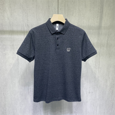 夏季男翻领短袖修身百搭POLO衫