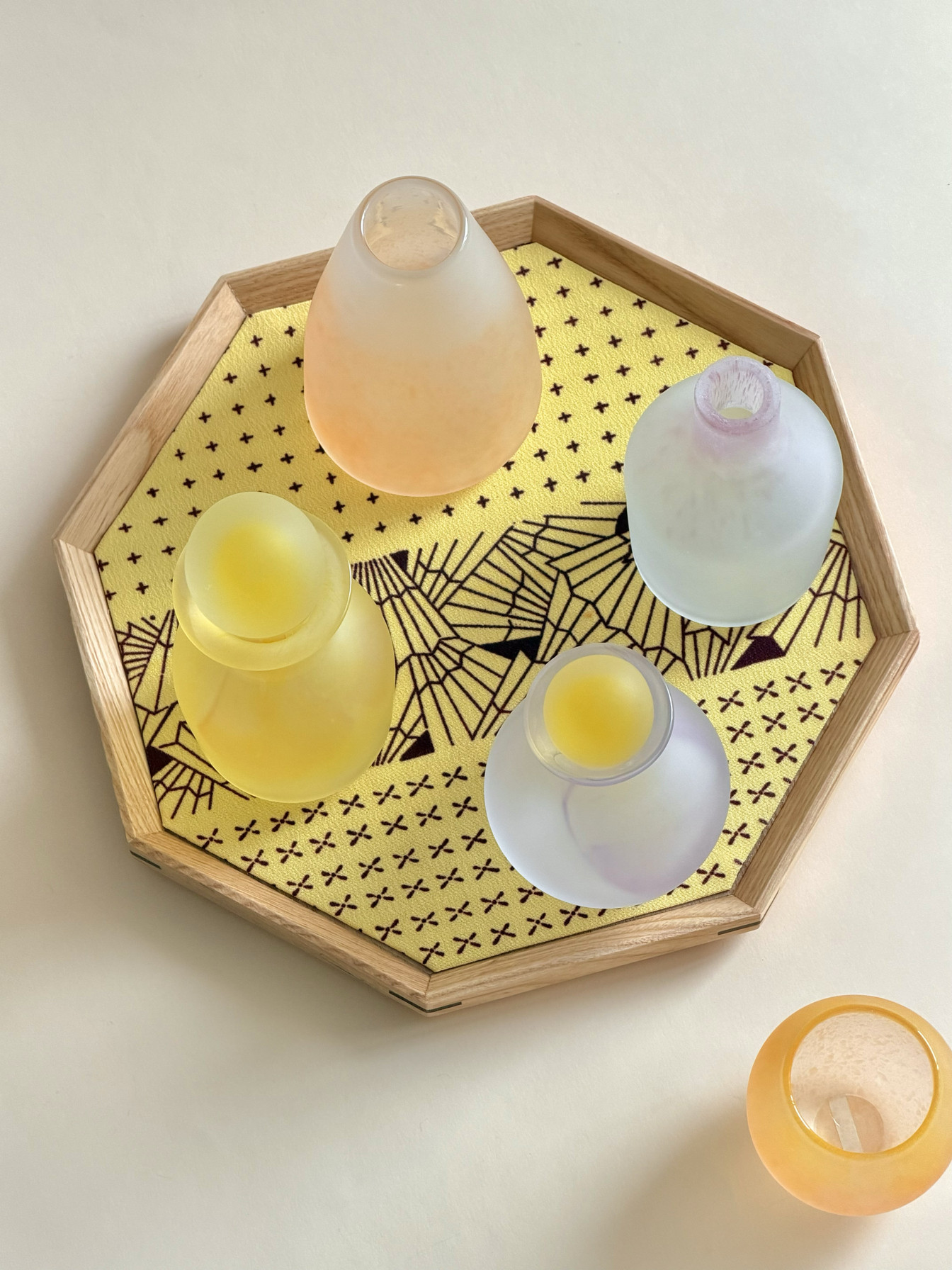 日本玻璃作家 铃木伊美 手作玻璃杯花器集合(不耐热)