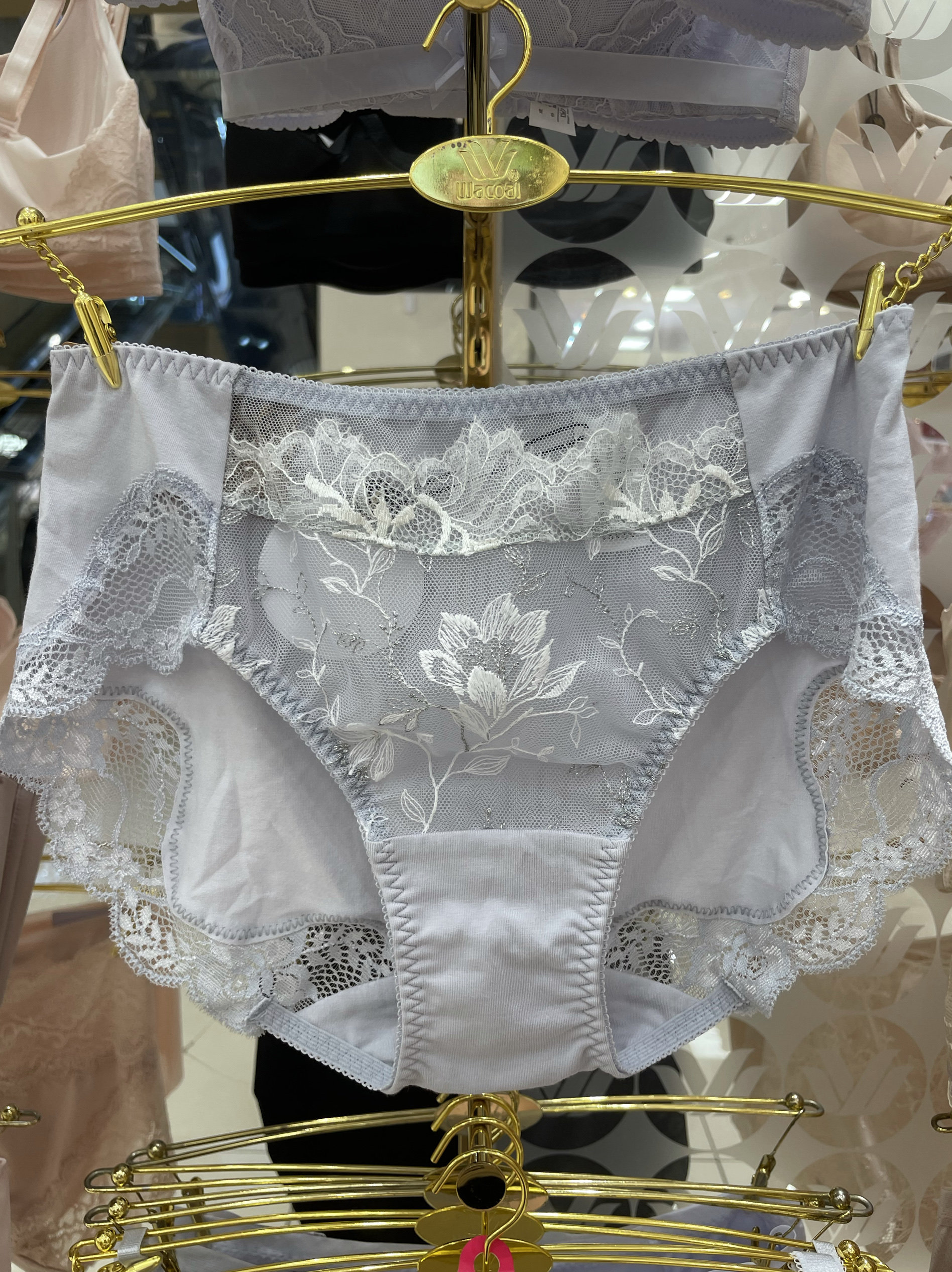 华歌尔 WP33A4 金标舒适柔软中腰女士三角内裤WB33A4配套329