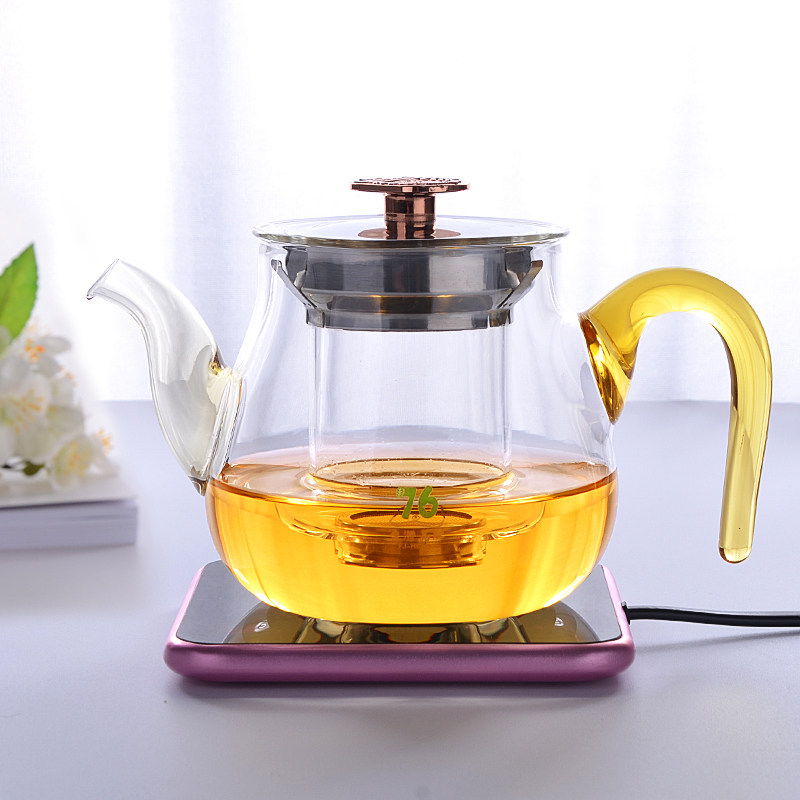 76保温底座加热玻璃杯茶壶