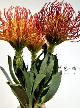南非针垫仿真花婚礼软装手捧花