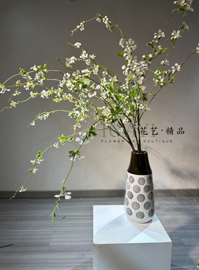 花艺精品仿真手球单只雪柳