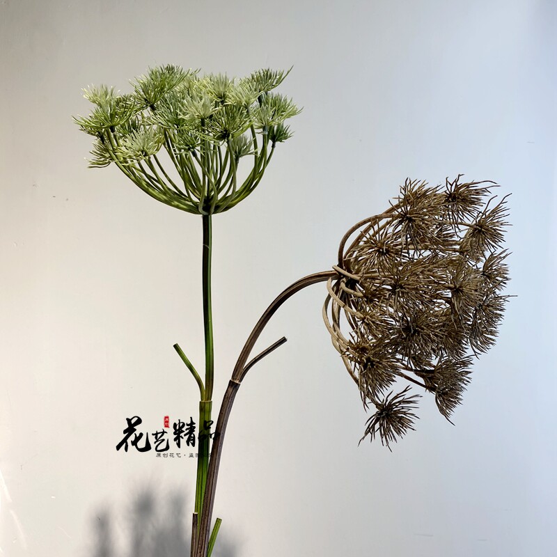 巧克力女王大蕾丝花雪珠花高贵大气轻奢仿真花插花造景园林摄影