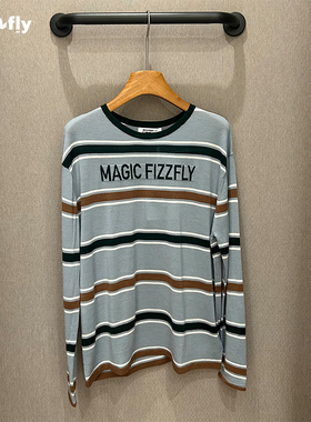 fizzfly | 正品专柜 设计师25秋装 条纹 长袖 圆领 针织衫