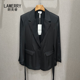 LAMERRY | 朗美睿 女装 正品折扣 26春装 黑色 西装 LWLS3X067