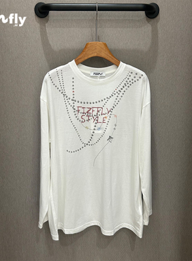 fizzfly |  正品专柜 设计师品牌2025新款秋装 项链 长袖 T恤