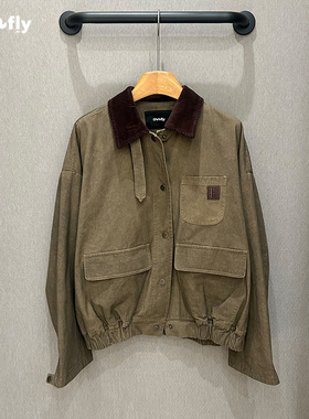 FIZZFLY | 正品专柜 设计师品牌 25秋冬新款 咖色 夹克 外套