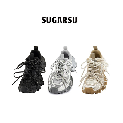 SugarSu/酥履 | 25年春季新款 复古增高 老爹鞋 休闲鞋
