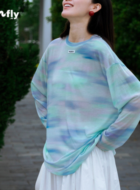 fizzfly |  设计师品牌2025新款夏装 花色 长袖 T恤