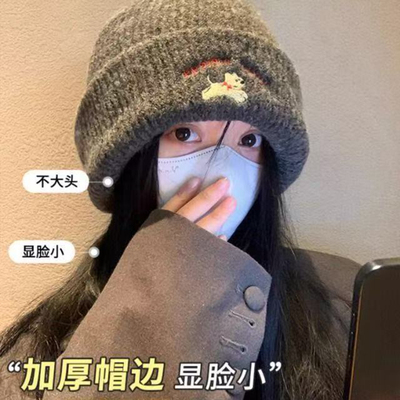 冬季时尚保暖针织毛线帽