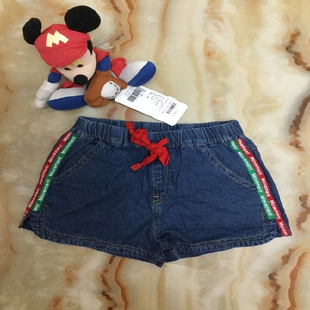 RR佛山店悦色行2B20582317韩版女童牛仔短裤夏季新款潮童时尚169