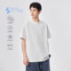 hansca 立体印花休闲上衣 新款 240g重磅防晒凉感短袖 t恤男2025夏季