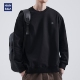 hansca440g重磅抓毛加绒卫衣男2024新款 秋冬加厚宽松圆领套头上衣