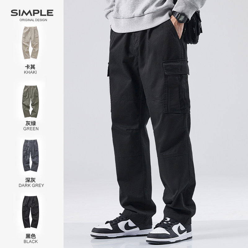 HANSCA SWEATER MENS AUTUMN AND WINTER THICKENED HIGH-QUALITY SUIT DEEP WINTER CLOTHES KNITWEAR BOYS CLOTHES HANDSOME