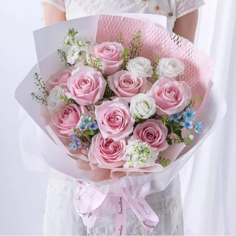 衡水市桃城区冀州武强饶阳枣强武邑景阜城深州市玫瑰花真鲜花配送