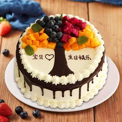 湛江赤坎霞山区遂溪徐闻坡头麻章廉江雷州吴川蛋糕店配送生日蛋糕