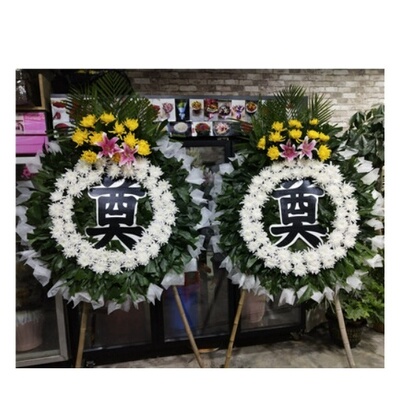 恩施市滨江花园机场路九立方巴东县鲜花店速递白事花圈祭奠