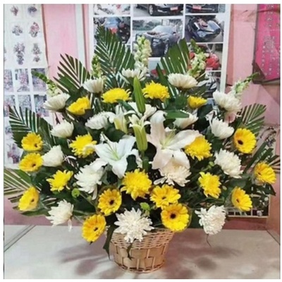 东莞高埗镇麻涌镇麻涌大桥沙田镇运河西路配送白事花圈鲜花菊花清