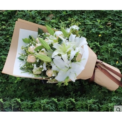 温州鹿城区江滨东路吴桥路学院路蒲鞋市鲜花店七夕节速递玫瑰花束