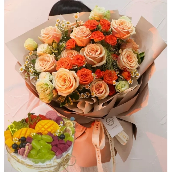 将乐县县政府尤溪县清流县宁化县南大街玫瑰花生日蛋糕鲜花店七夕