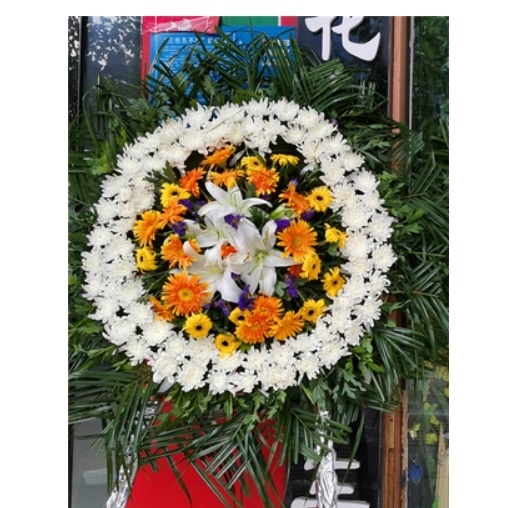邛崃平乐古镇新场古镇南宝山木梯羌寨固驿镇车站配送白事鲜花花圈