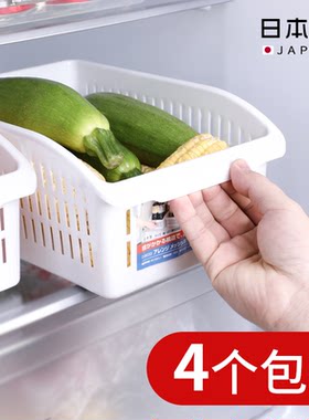 日本进口sanada橱柜储物收纳筐