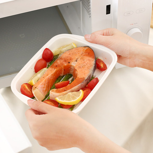 微波炉蒸笼鱼料理盒健康低脂