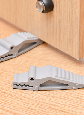 日本潜水鳄门塞免打孔房门锁阻器防撞挡堵门器家用静音固走卡门器