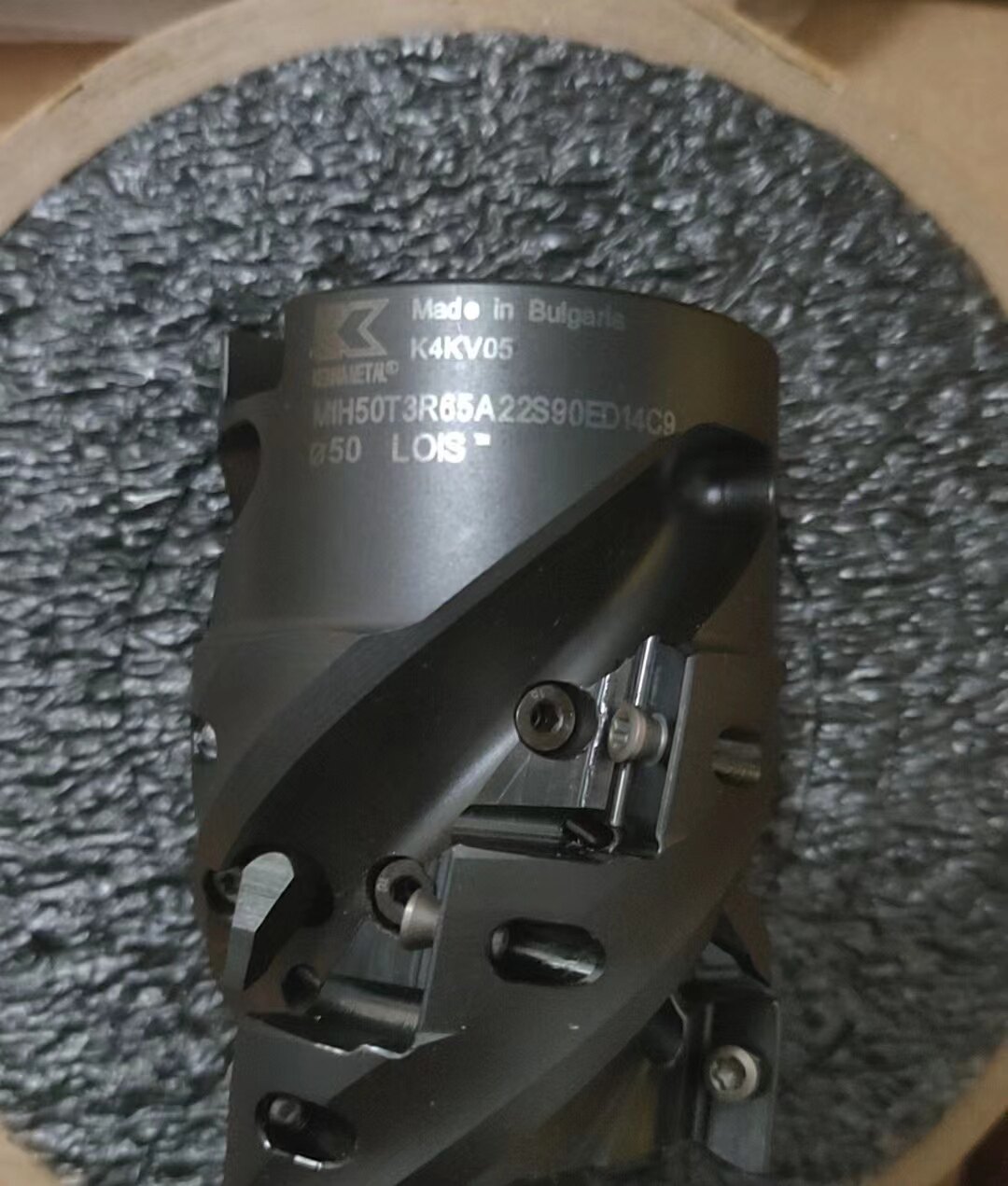 肯纳玉米铣刀盘mih50t3r65a22s90ed14c9