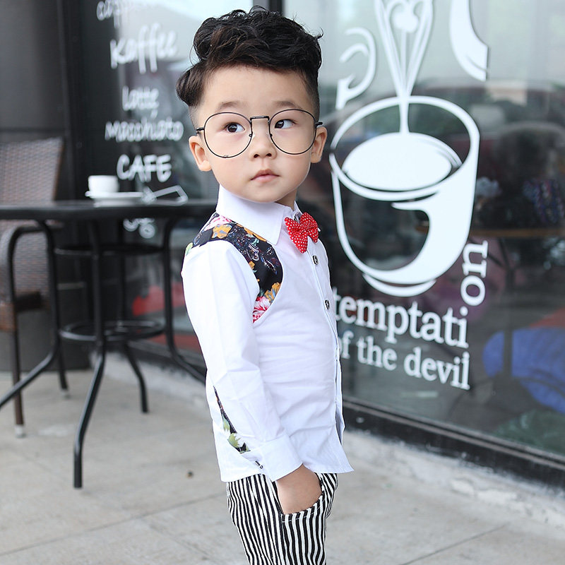 Chemise garcon à manche longue - Ref 2074915 Image 5