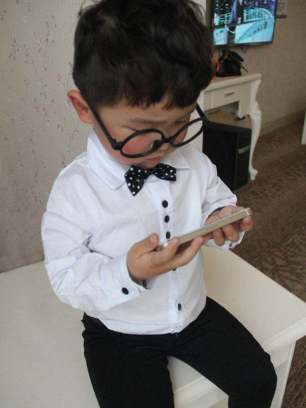 Chemise garcon à manche longue - Ref 2076104 Image 4