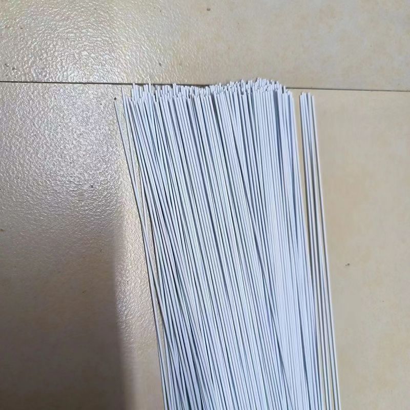 胶包铁丝白色铁丝20号铁丝纸艺花专用铁丝手工DIY花杆制作