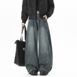 抖音品质2025新品牛仔裤微喇特批HM152/P40加绒P50，男装牛仔裤，电商A036